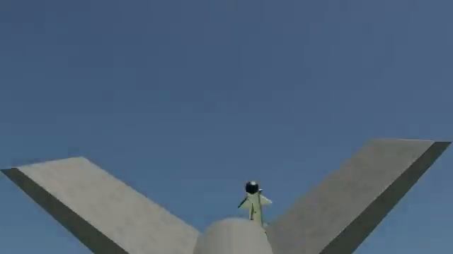 AMRAAM Chasing Drone in 3dsMax