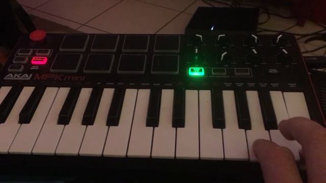 Guitar MPC ABLETON live, MPK MINI MK2