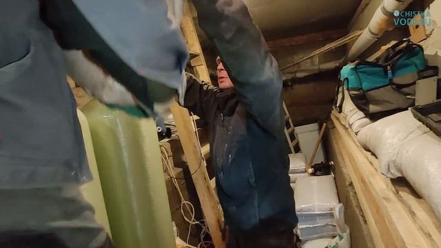 Монтаж Водоочистки на Весь Подъезд Многоквартирного Дома. Фильтрация Воды на 8 квартир в Оболдино!