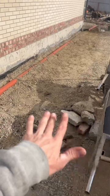 Водоотведение дождевых вод #shortvideo #youtube #top #бетонирование