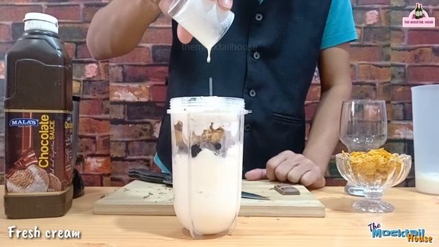 Dairy Milk Thick Shake | The Mocktail House