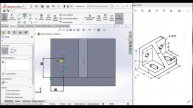 3D Bracket Model | SolidWorks Tutorial for Beginners Exercise 22