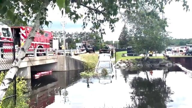 Mercedes SUV plunges into water near New Hampshire yacht club