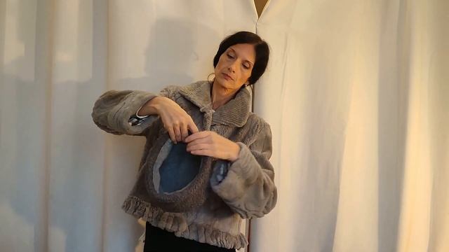 Кубанка стилизованная на флисовом подкладе. Трикотаж под каракуль. Артикул 112231