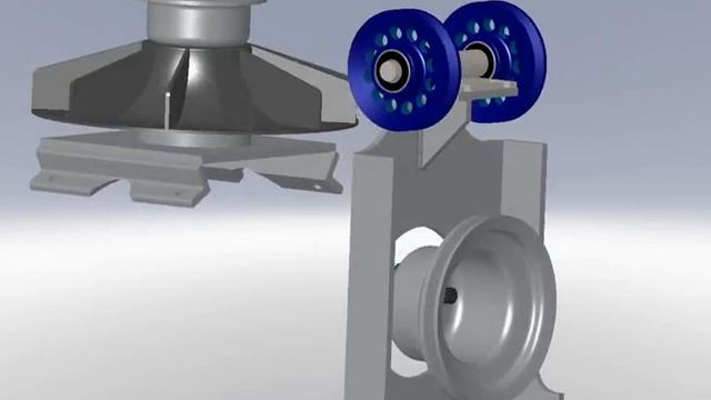 Type 4 Flat Cooling Fan Animation