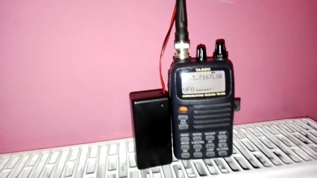 MINI WHIP 80m band via YAESU VR500