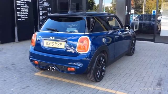 MINI HATCH COOPER S BLUE 2016