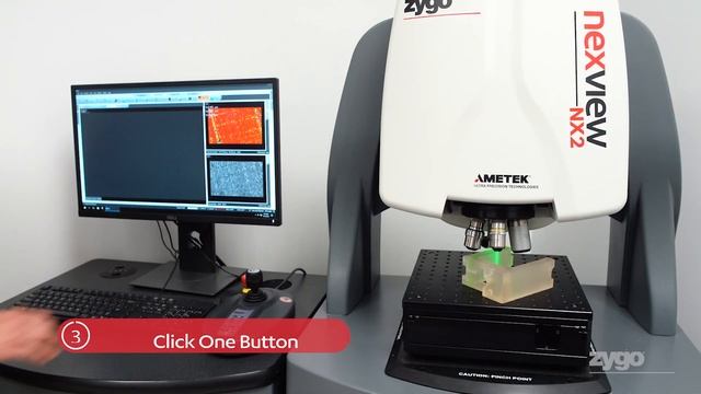 SmartSetup™ Technology on ZYGO  3D Optical Profilers