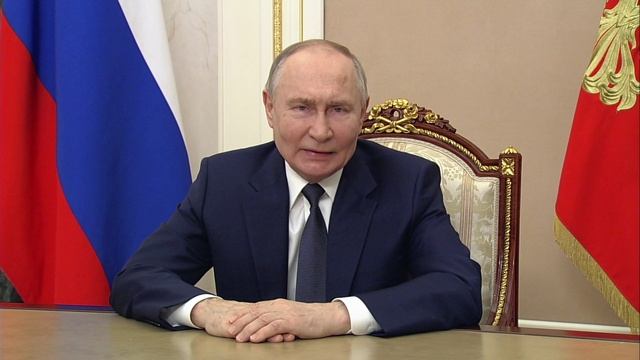 В. Путин. Поздравление военнослужащим и ветеранам Сил специальных операций Вооружённых Сил России.