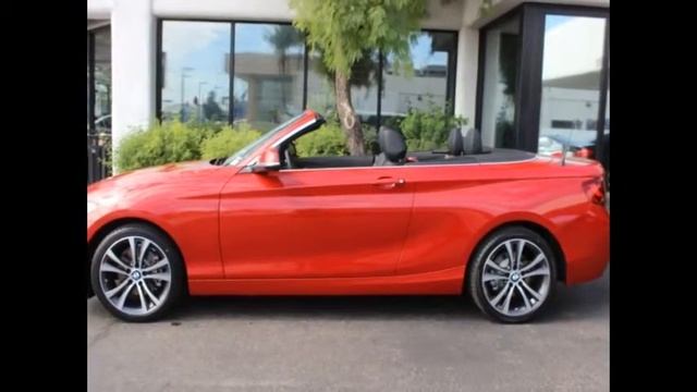 2016 BMW 228i Convertible Melbourne Red Metallic