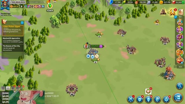 A POR TOP 20 HONOR Y EVENTO del HUEVO! - Rise of Kingdoms en Español