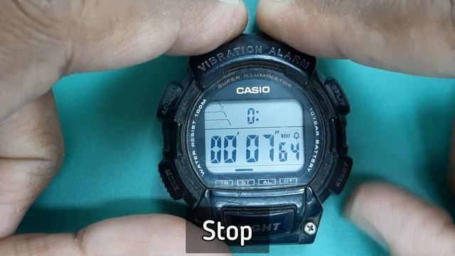 CASIO W-736 Digital Watch Full Time Setting | SolimBD