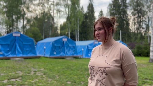 Палаточный лагерь "Морской десант" в КДО Белкино