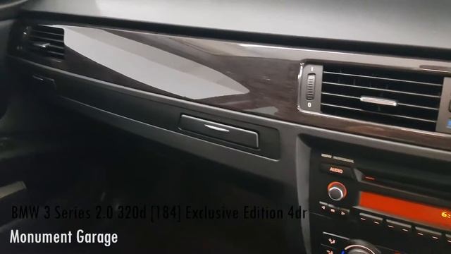 BMW 3 Series 2 0 320d 184 Exclusive Edition 4dr