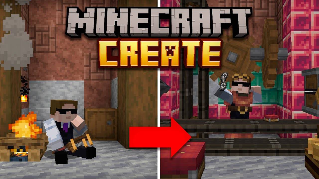 100 дней выживания с CREATE Строим ЗАВОД