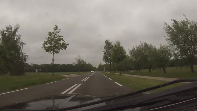 Kadett C 2.4 in car test drive. Go Pro Hero
