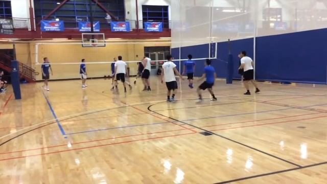 Bentley Umass Lowell Mens Volleyball highlights