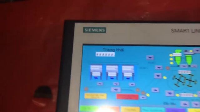 Sửa Màn hình cảm ứng HMI Siemens Model: 6AV6648-0CC11-3AX0 Serial: 5340 Lỗi không nhận cảm ứng