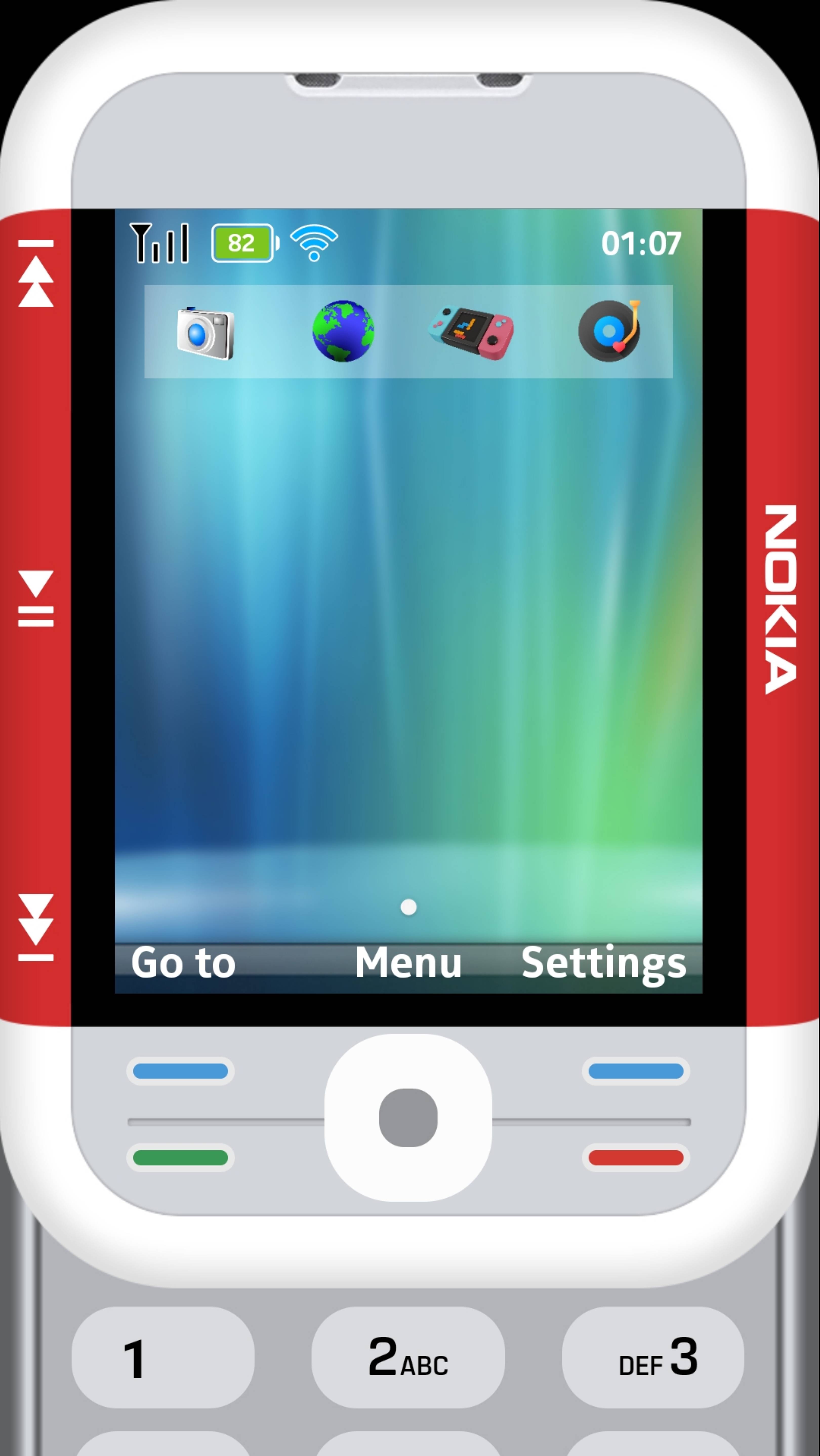 Обзор на приложение "Nokia 5300 Launcher"