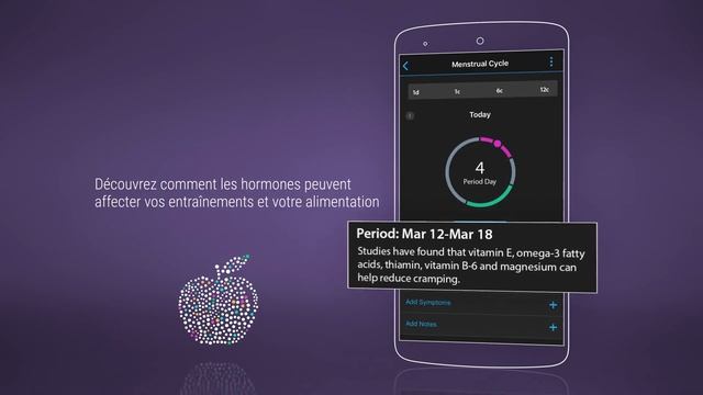 Garmin Connect - Suivi de votre cycle menstruel