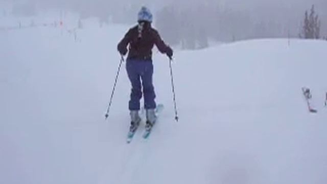 Melle Moreno-Sung Skiing in Alta Canyon, SLC UT