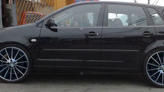 VW POLO 2007 COM RODAS DA MERCEDES C400