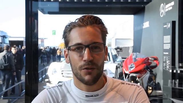 Maximilian Götz im Gespräch am Nürburgring// Mercedes-Fans.de