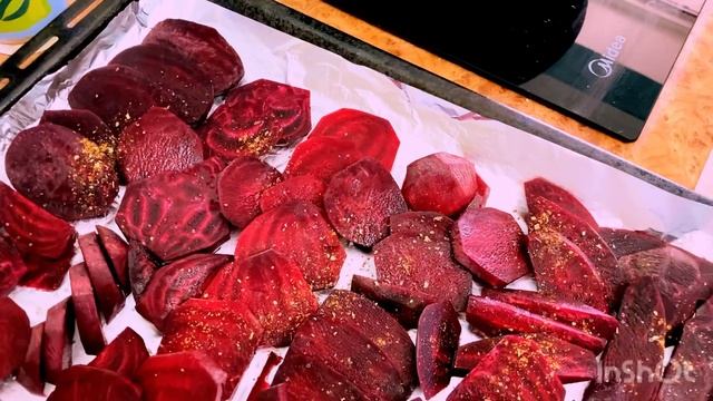 Запечённая свекла.