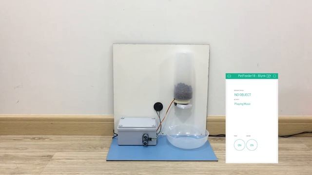 Smart Pet Feeder using Blynk