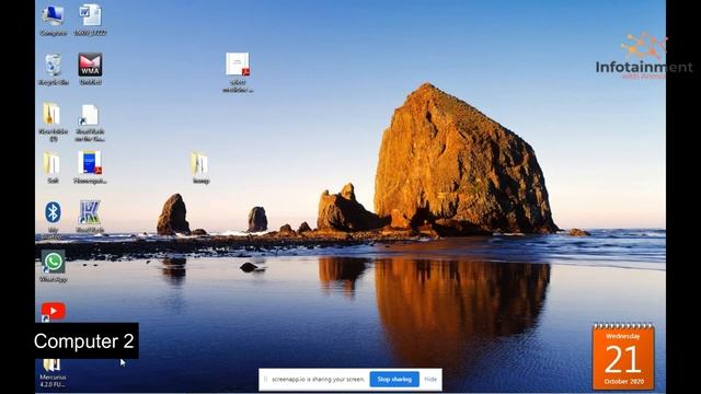 How to Share File between 2 Computers using Ethernet(LAN) Cable