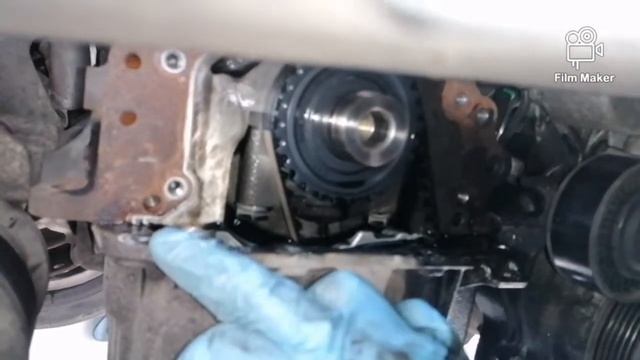 How to replace timing belt / cambelt/ crankshaft Oil seal /pasek rozrządu wymiana VW T6 2.0tdi