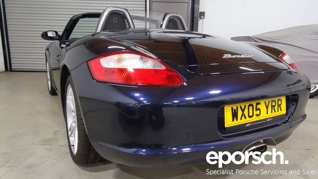 2005 Porsche Boxster (987) Manual 2.7 For Sale at Eporsch Limited [WX05YRR]