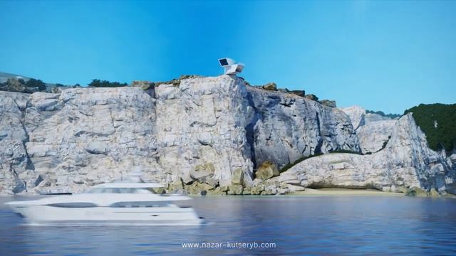3d animation: Cradled on the Edge