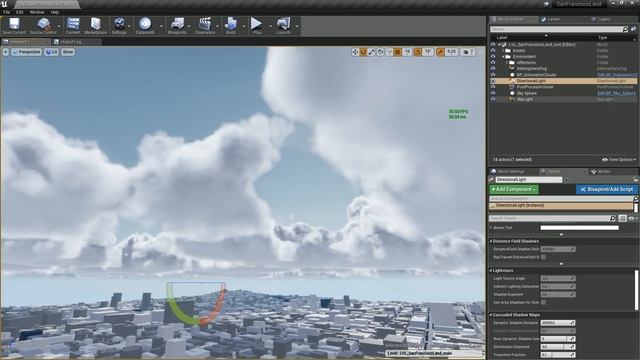 Volumetric Clouds in Unreal Engine 4