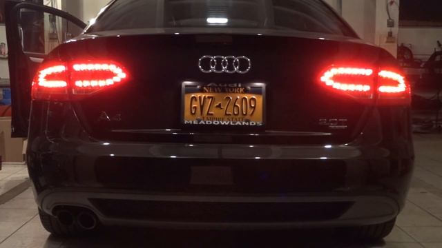 Audi A4 B8 USA rear lights