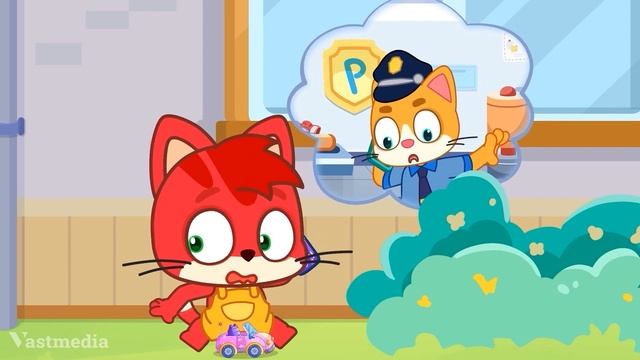 Who's At the Door? | Don't Open The Door To Strangers | Bowbow Cartoon | Kids Cartoon