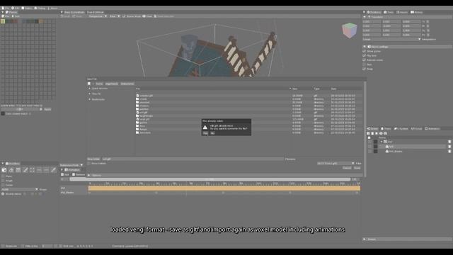 vengi voxedit exporting and re-importing gltf