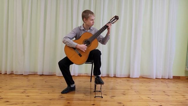 М.Каркасси, Этюд А-dur