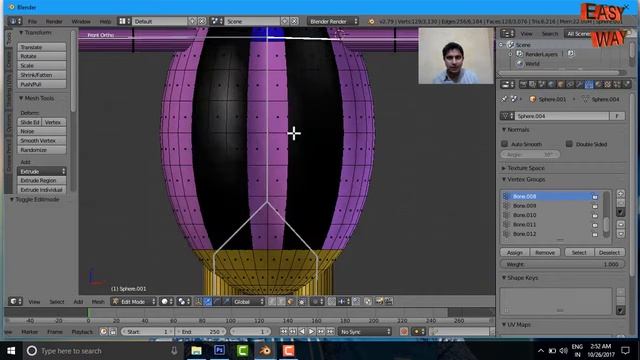 Character Problem of Solution in  Rigging, Body Part  in Blender 3D Tutorial Part 19 in Hindi
