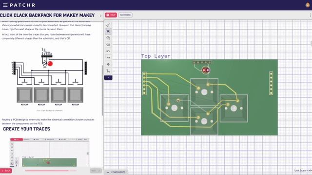 Overviewing the Click Clack Backpack Lesson for Makey Makey by Patchr