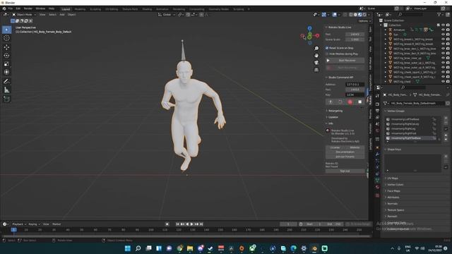 Mixamo Animations to Human Generator Models