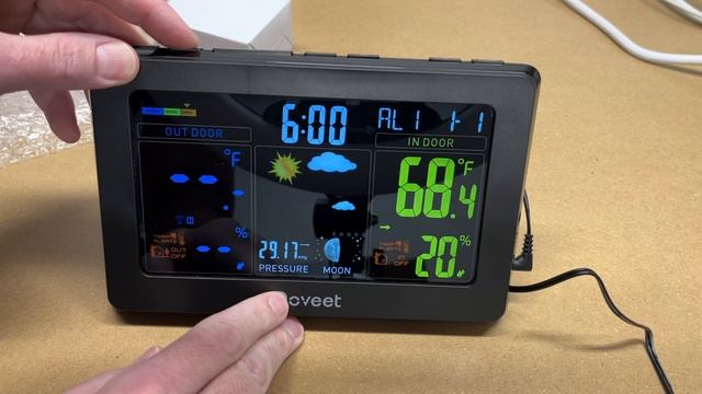 DOVEET Wireless Indoor/Outdoor Weather Station