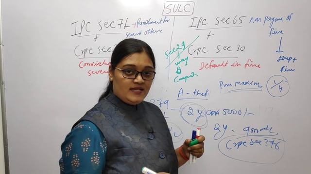 IPC Section 71, 65 | CrPC Section 31 & 30 | Smart Explanation | SULC | Urmila Rathi