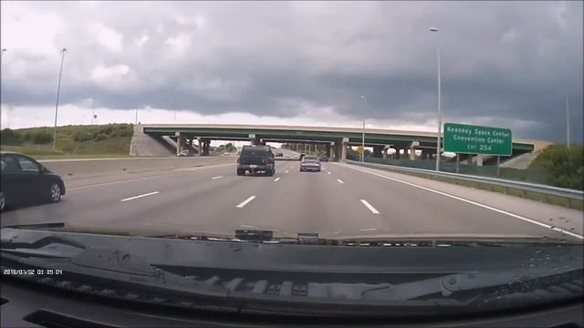 Speeding BMW Dash Cam