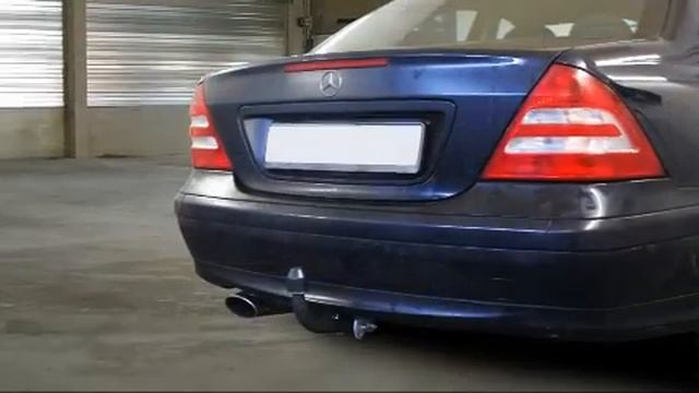 Bola de remolque fija para Mercedes Clase C (W203)