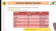 Case study - Mineral Resources