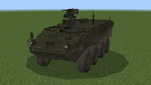 Minecraft PE мод на БТР-M1126 Stryker. | Обзор мода