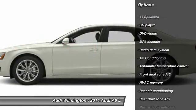 2014 Audi A8 L Wilmington DE A010955