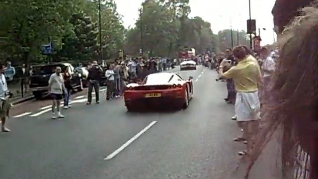 Gumball Rally 2007 London - Enzo Veyron & F40