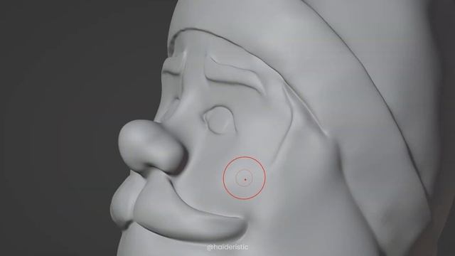 Sculpting of Santa Claus in blender | make your animation to cgi award-winning animated short film